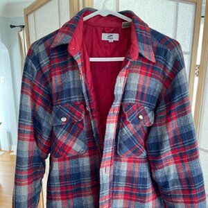 Briggs wool blend lined shirt jacket